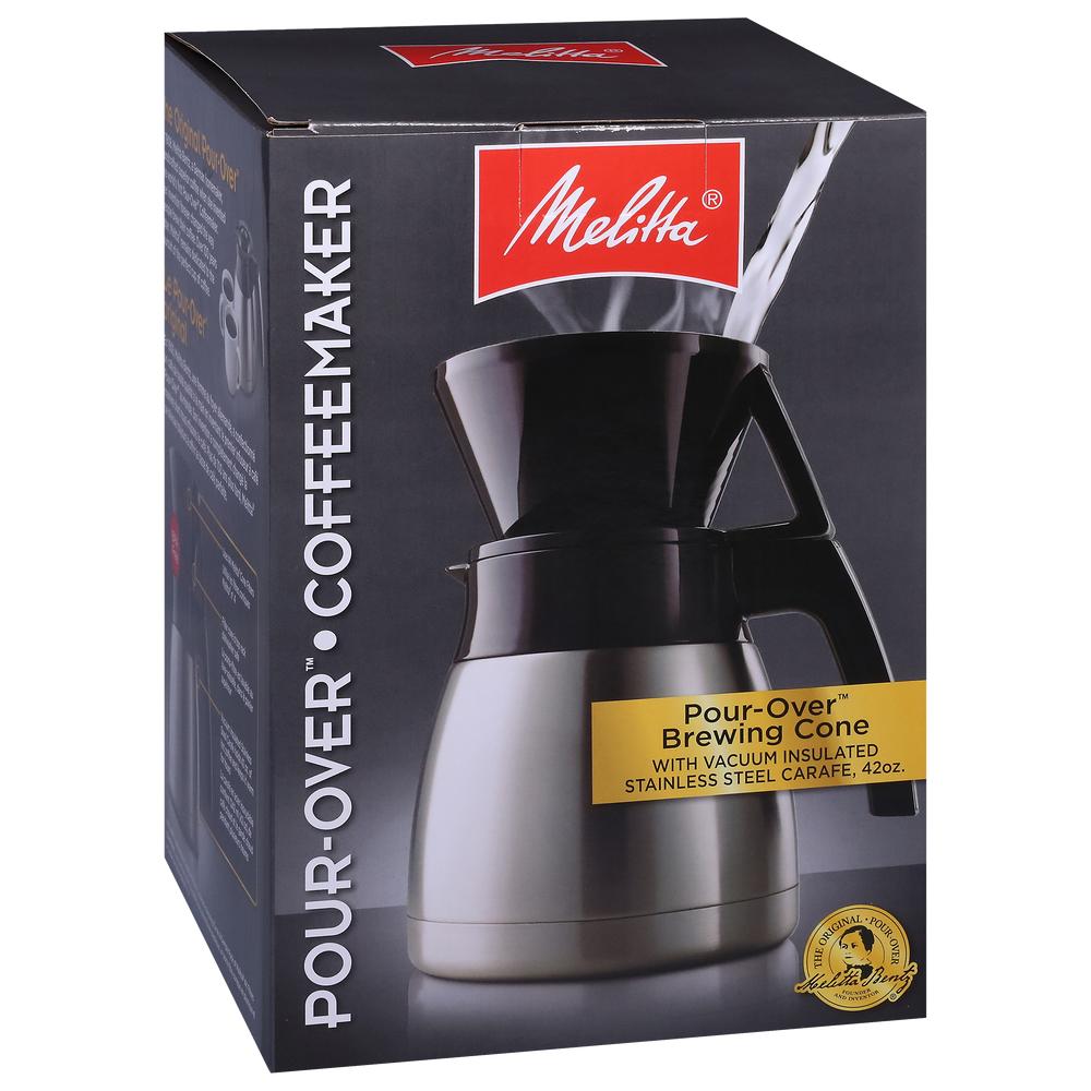 Thermal Pour-Over™ Coffeemaker & Stainless Carafe Set