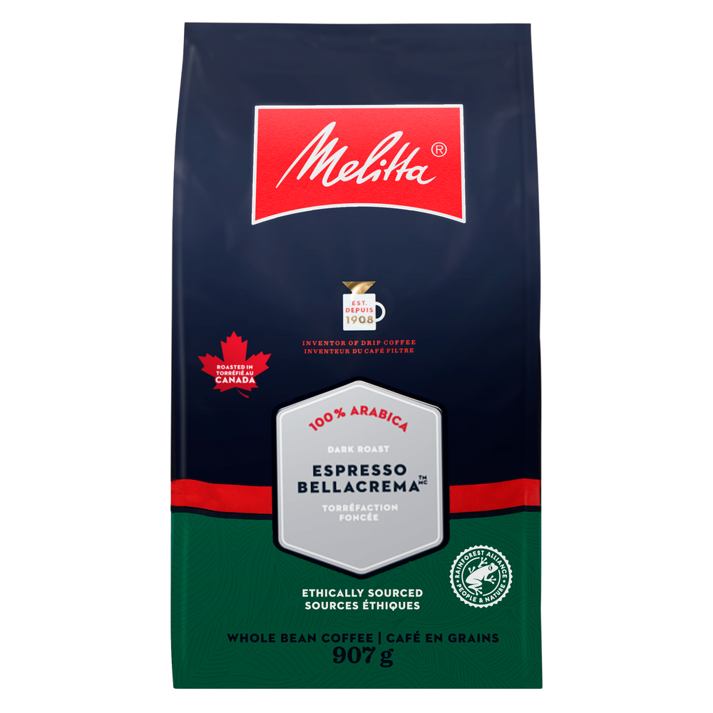 Italian Espresso Bellacrema Whole Bean 907g