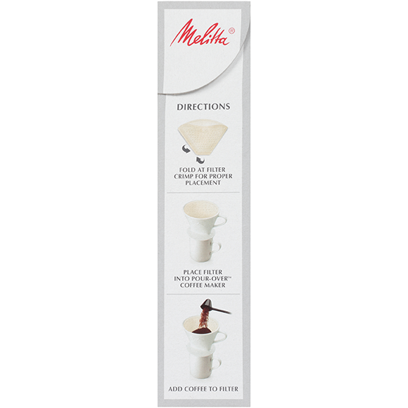 Melitta No. 4 Pour-Over Coffee Filters